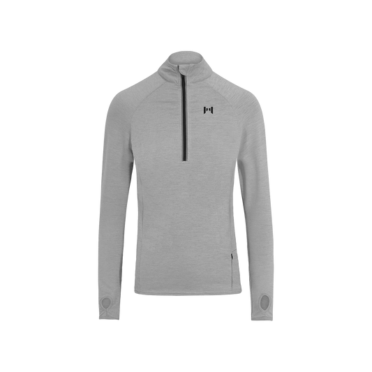 Hydro long half-zip top